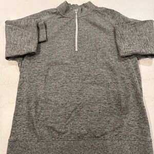 NEW! Lululemon Men‘s Engineered Warmth Half Zip Sweater Grey Long sleeves size L